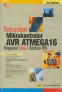 Pemrograman Mikrokontroler AVR ATmega16 Menggunakan Bahasa C (CodeVision AVR) + CD